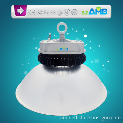 50W LED High Bay with 110-120lumens/W Bridgelux LED Chip